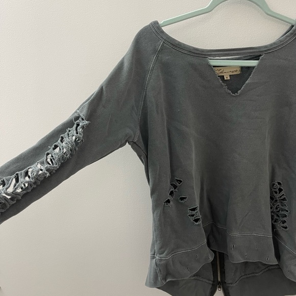 Vintage Havana Distressed Sweatshirt - Picture 2 of 4